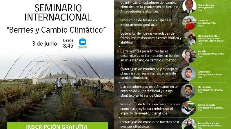 Seminario Internacional: Berries y cambio climático