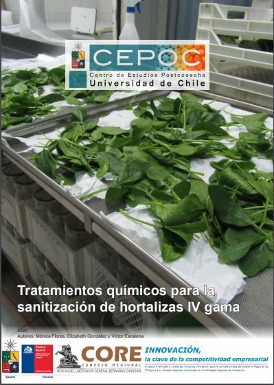 Tratamientos químicos para la sanitización de hortalizas IV gama
