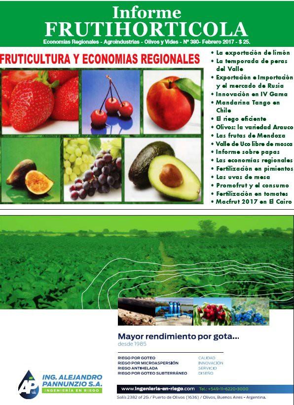 Informe FrutiHortícola Febrero 2017
